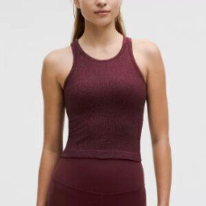 Ebb to Street Cropped Racerback Tank Top